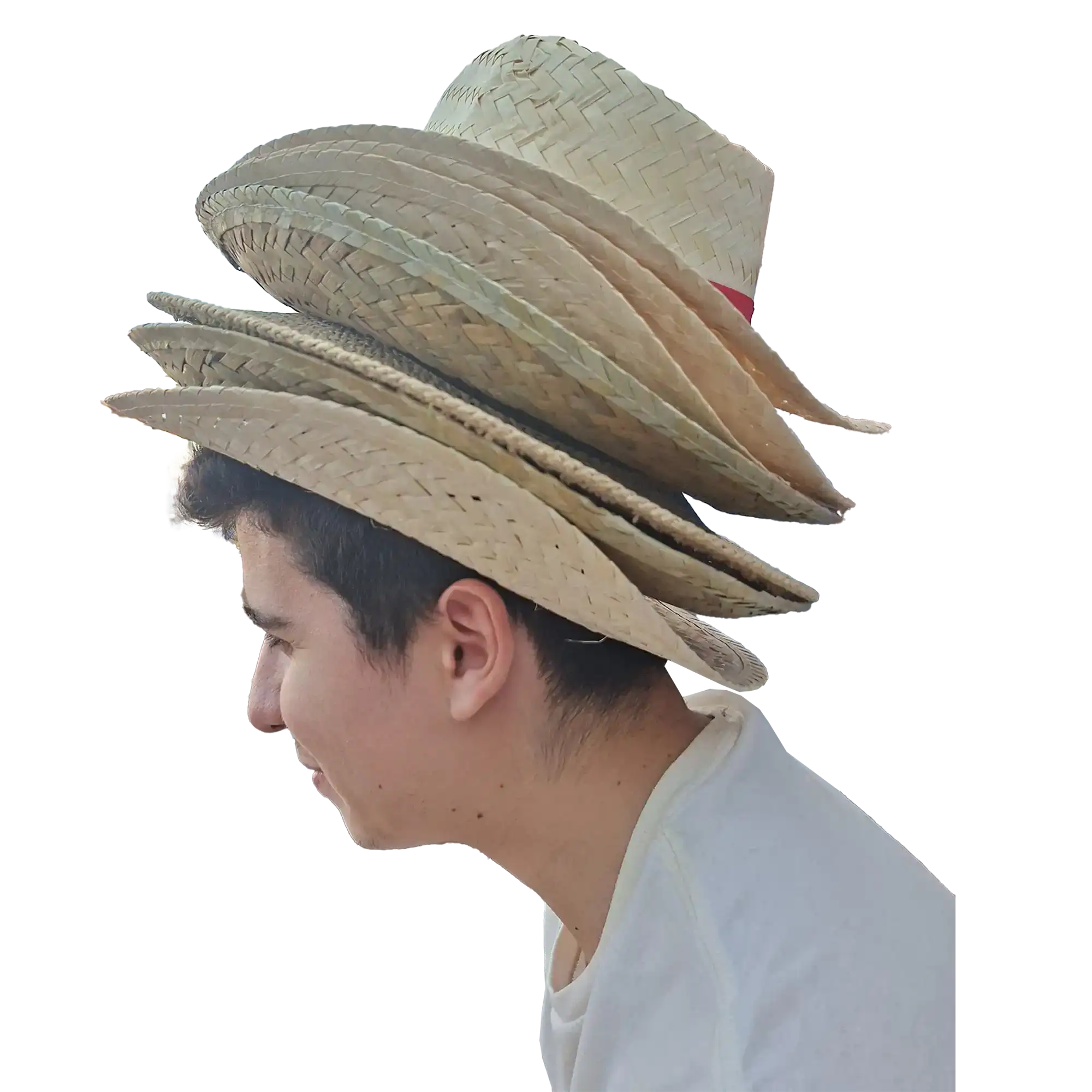 Business owner wearing several hats at once